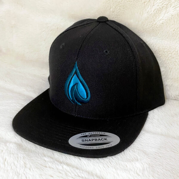Da Costa Flat Brim Snapback (Black)